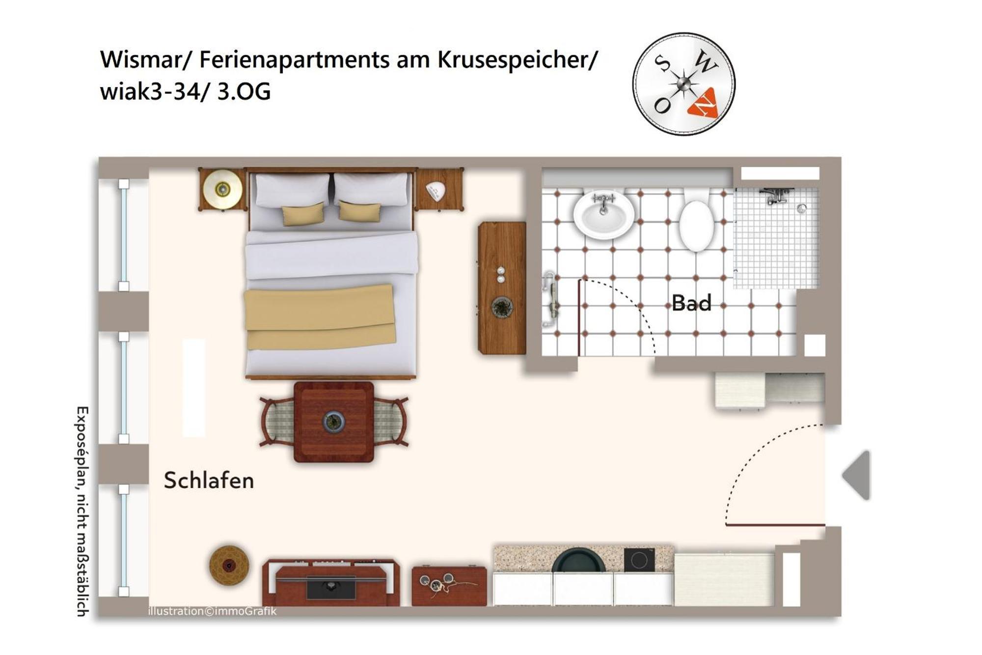 Ferienapartments Am Krusespeicher Ferienapartments Am Krusespeicher 3-34 Wißmar المظهر الخارجي الصورة